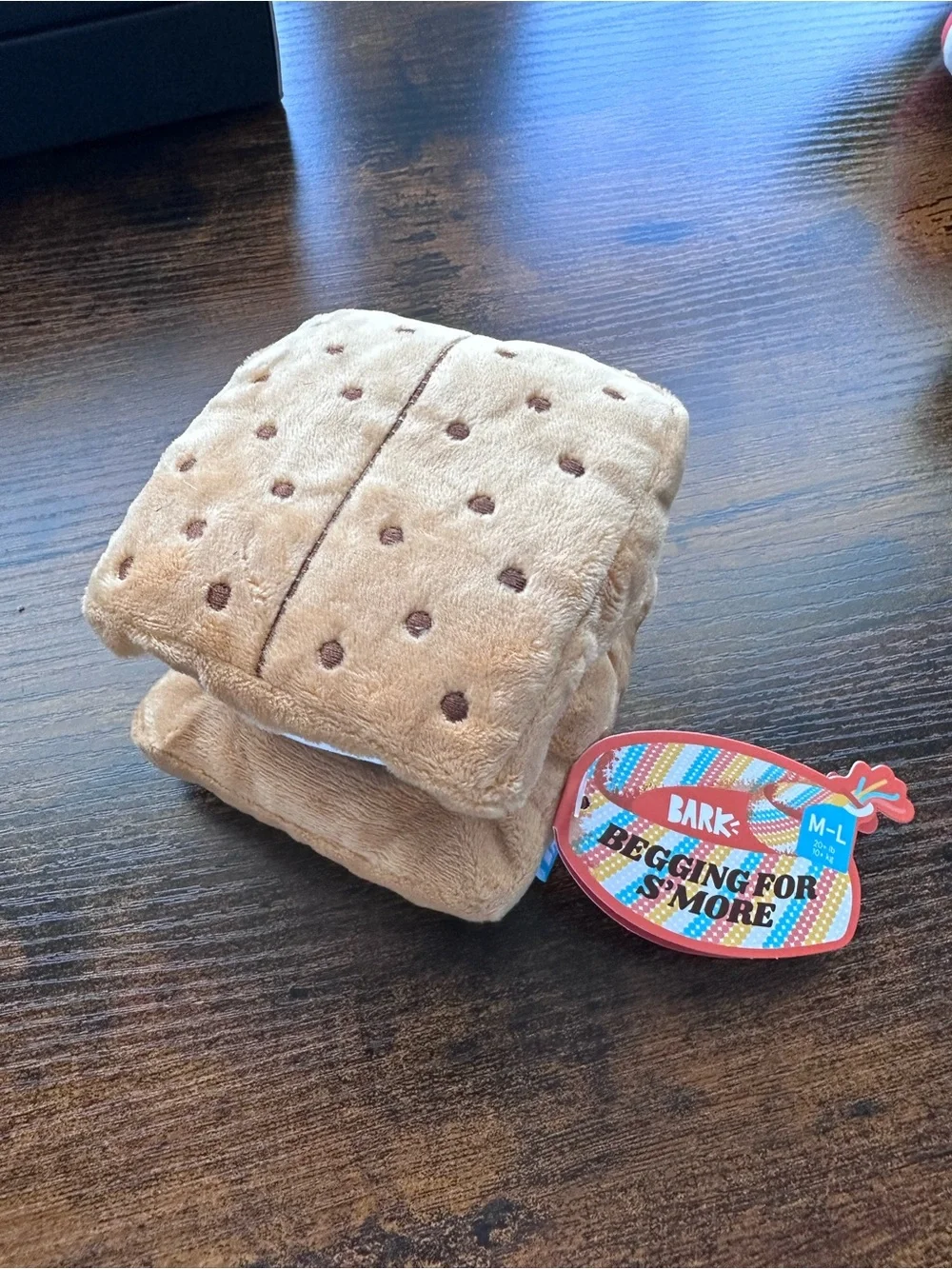 BARK Camping Dog Toy Set NWT Squeaky Crinkle Treat Toys